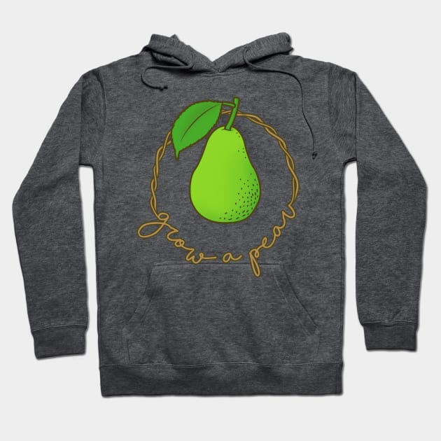 Grow A Pear Hoodie by cedownes.design